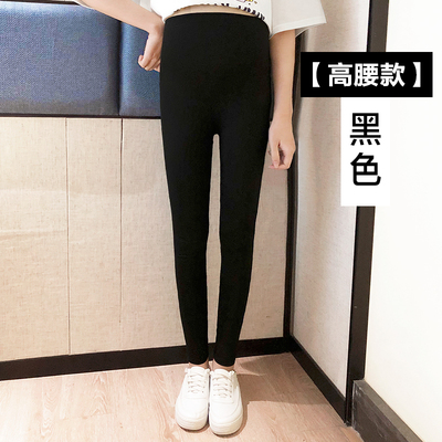 孕妇裤子夏季莫代尔薄款大码不勒肚托腹长裤子外穿孕妇打底裤夏款 — 4