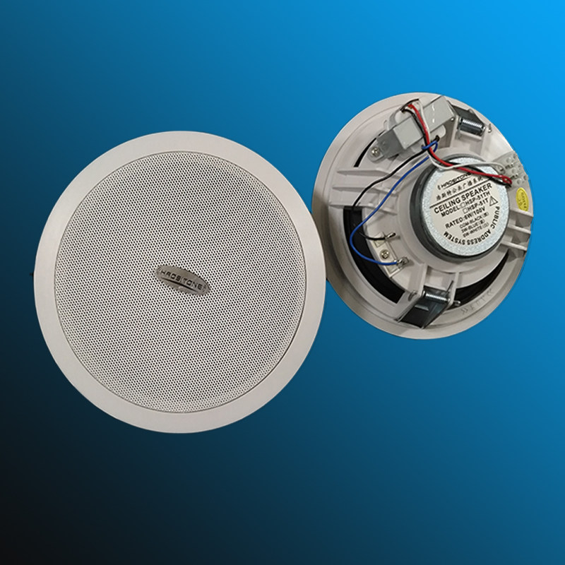 HAOSIT公共广播背景音乐系统6W吸顶天花喇叭51T   10W 61T