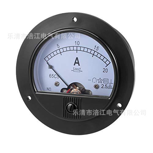 65C5圆形直流电流表65C5-1A2A3A5A10A20A30A50A100A200A机械表头