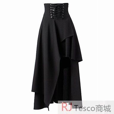 The new Hot Gothic Lolita bandage dress 不规则哥特式半身长裙|msdalam kategori Butik wanita / wanita, skirt - dari Buy2taobao.com untuk memberikan perkhidmatan ejen Taobao profesional membeli