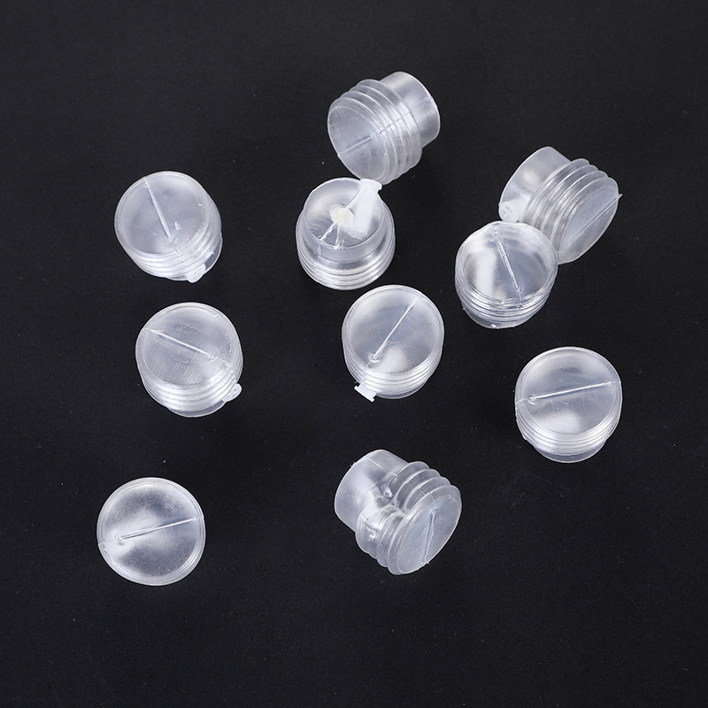 毛绒玩具发生器塑料风琴bb叫PE气囊弹簧捏捏双响发声器橄榄形气囊