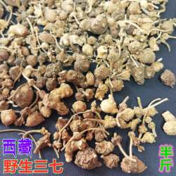 西藏野生三七250g高原藏三七山南田七无硫滋补泡酒非云南文山