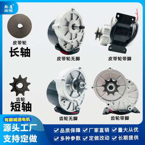 羚鹰永磁直流电减速电机