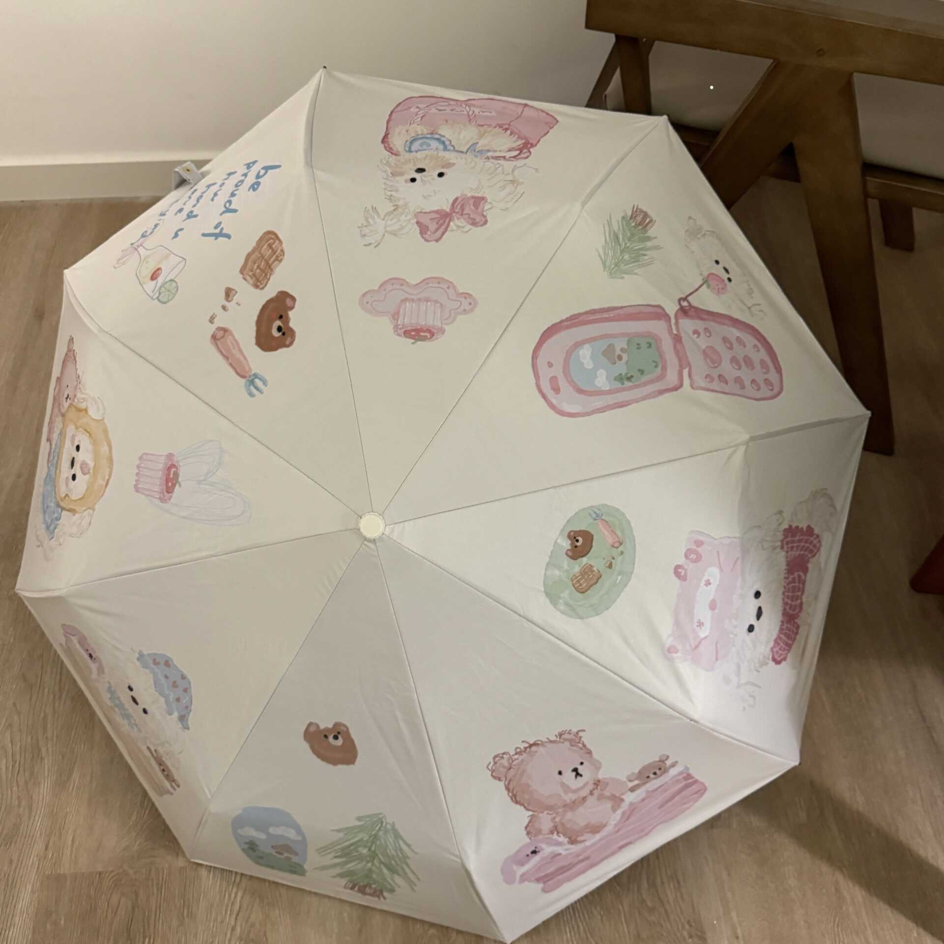 晴雨两用手动黑胶雨伞太阳伞