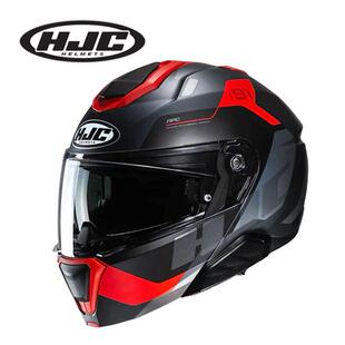 韩国HJC揭面盔i91双镜风镜摩旅摩托车头盔男四季通用防雾日常进口