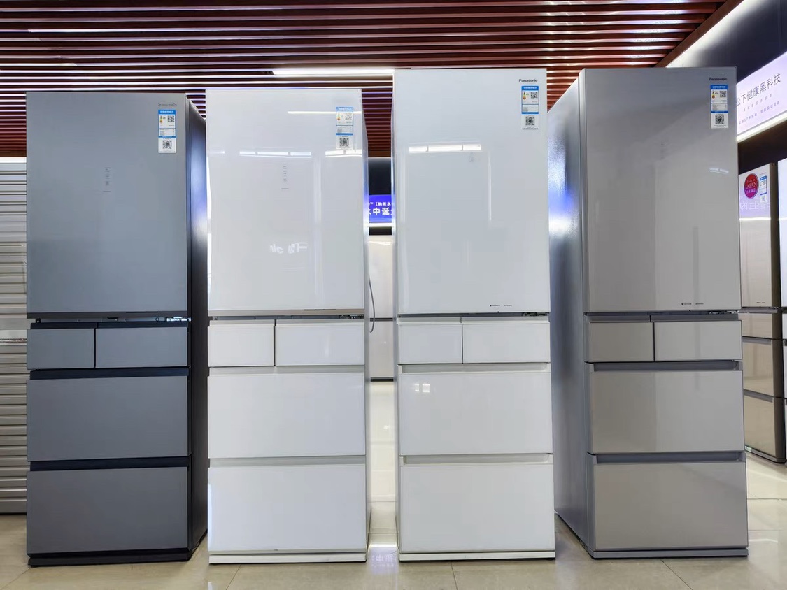 松下超薄嵌入式冰箱多门380无霜
