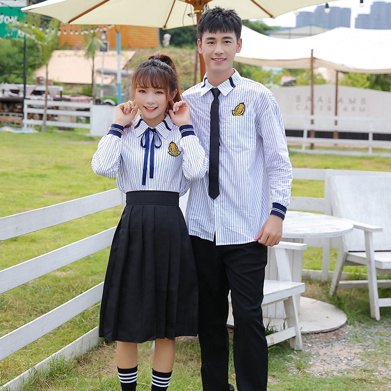 班服春季套装运动会方阵初中合唱团演出服装大小学生朗诵比赛长裙
