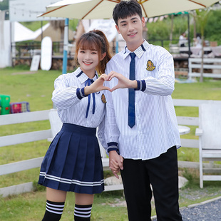 红歌会演出服初中生高中小学生诗歌朗诵礼服学院风班服演讲比赛服