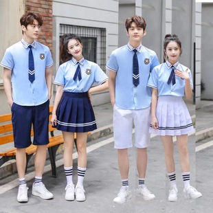 运动会开幕入场式大合唱团礼服诗朗诵演出套装初高中大小学生班服