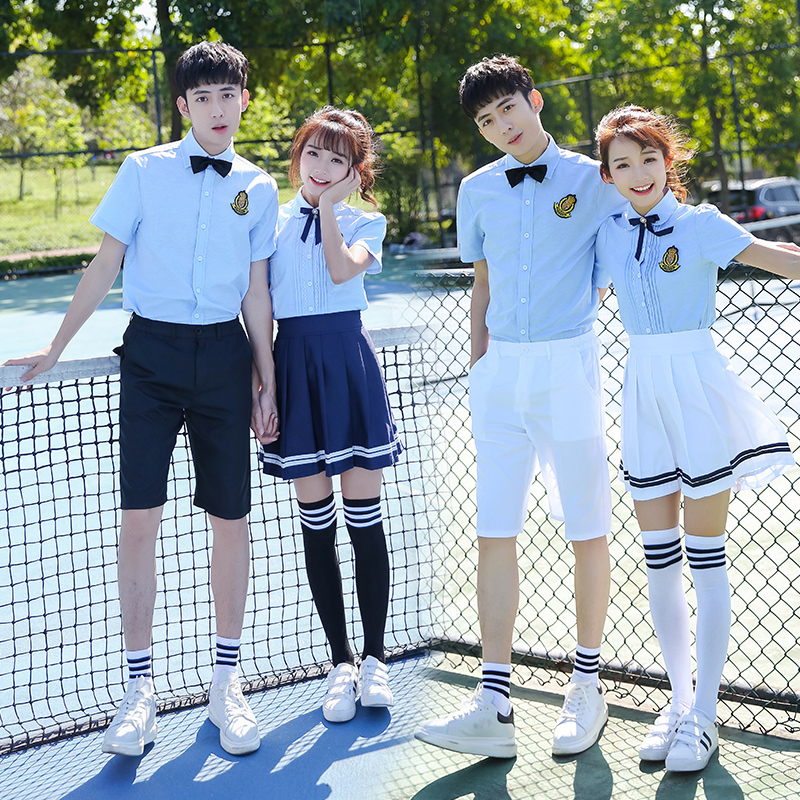 中学生大合唱班服套装朗诵比赛演出服初中高中生运动会开幕式服装