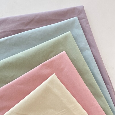 布亦韩系新款纯色棉布服装连衣裙桌布衬衫窗帘抱枕手工diy小清新