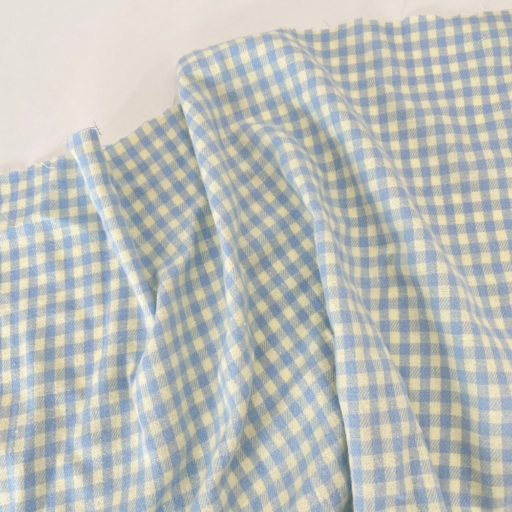 布亦 新款简约清新格纹布料沙发抱枕手工diy发饰包包服装连衣裙