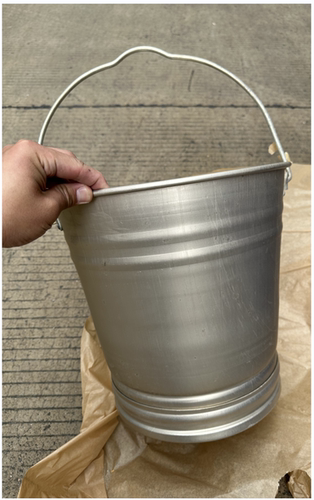 全新老库存70年代一体压铸氧化铝锰合金水桶20升氧化水桶扎实耐用