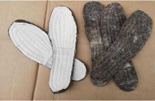 峥嵘岁月户外保暖毡鞋垫 冬季防寒保暖毛毡鞋垫