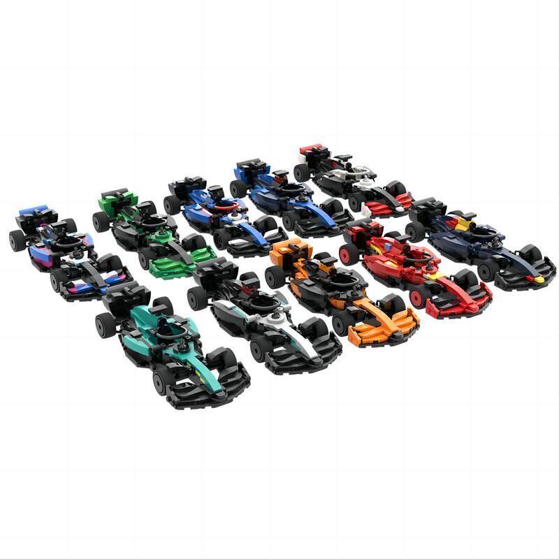 MOC积木积木玩具方程式F1Bundle