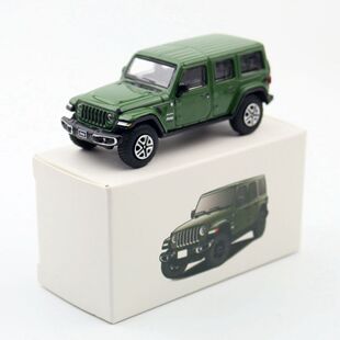 JKM1:64合金汽车模型仿真收藏玩具吉普车Jeep牧马人撒哈拉越野车