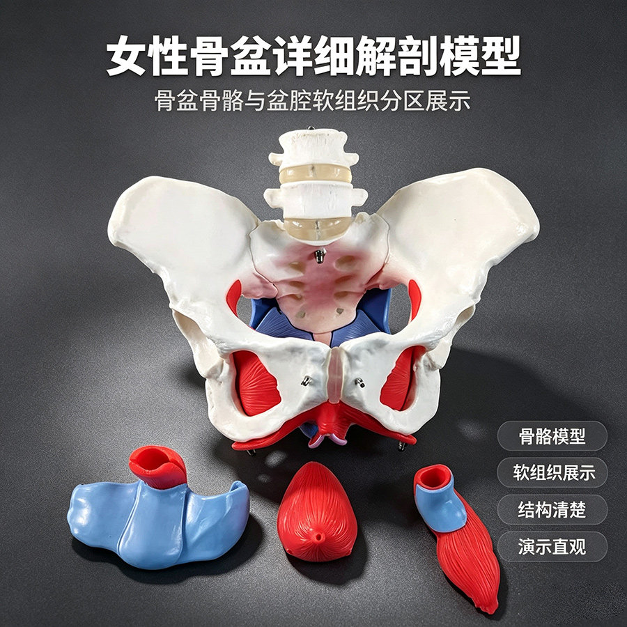 人体女性盆腔骨盆模型