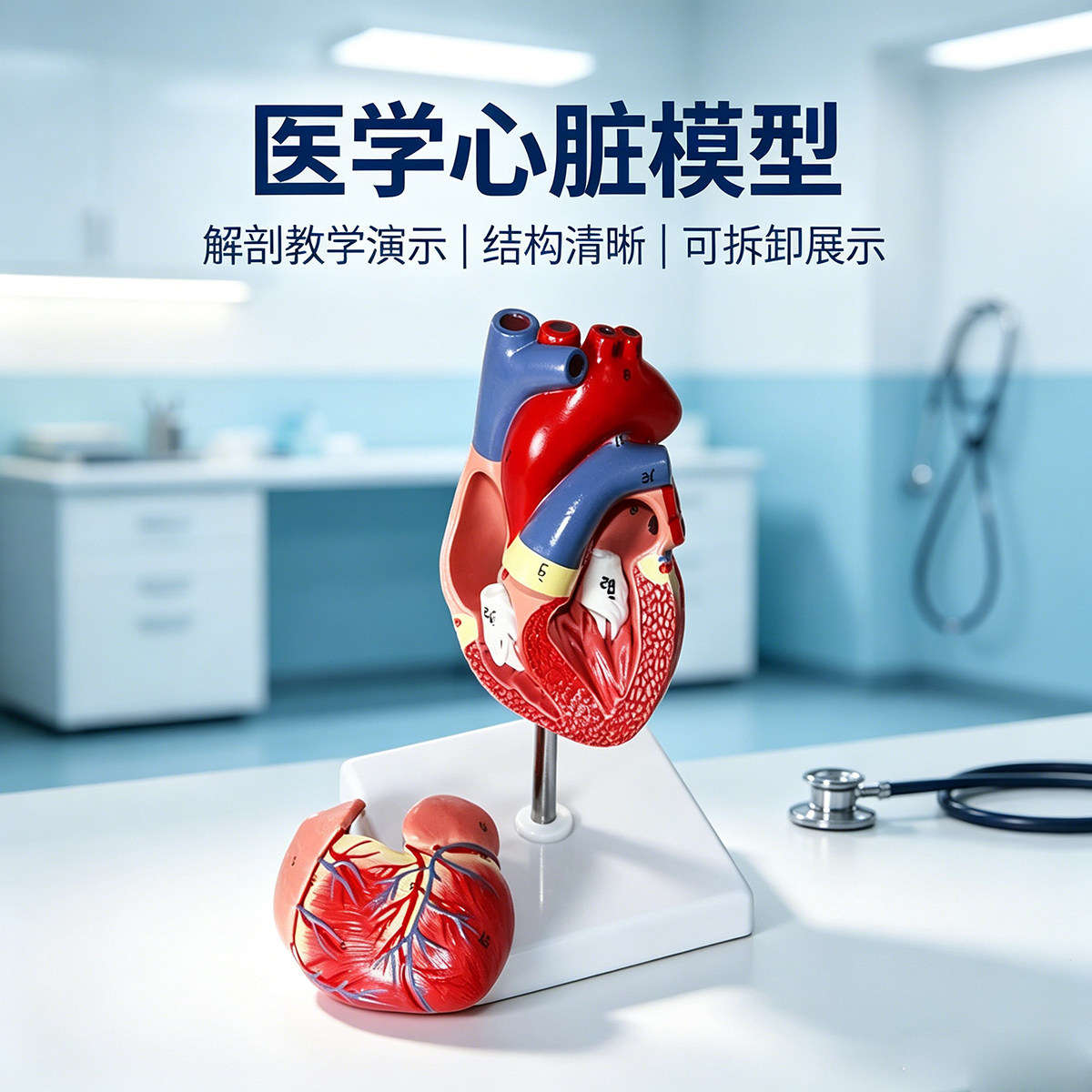 人体心脏模型解剖教学模型