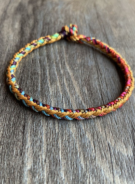 原创彩金多股平安情侣男女手绳