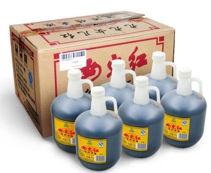 绍兴黄酒女儿红2年糯米花雕酒 壶装 2.5l*6桶装整箱特惠料酒 包邮