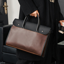 男包休闲时尚 韩版 单肩包斜挎包商务男包潮 复古手提包公文包 新款