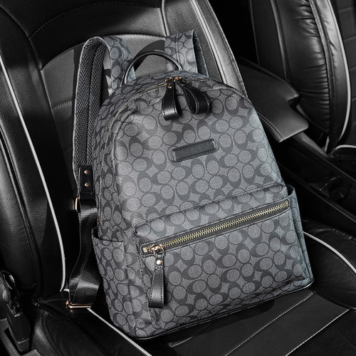 潮牌时尚男双肩包街头背包电脑包