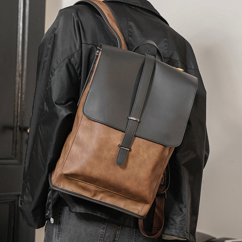 复古韩版旅行学生书包