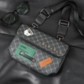 Black rivet pattern