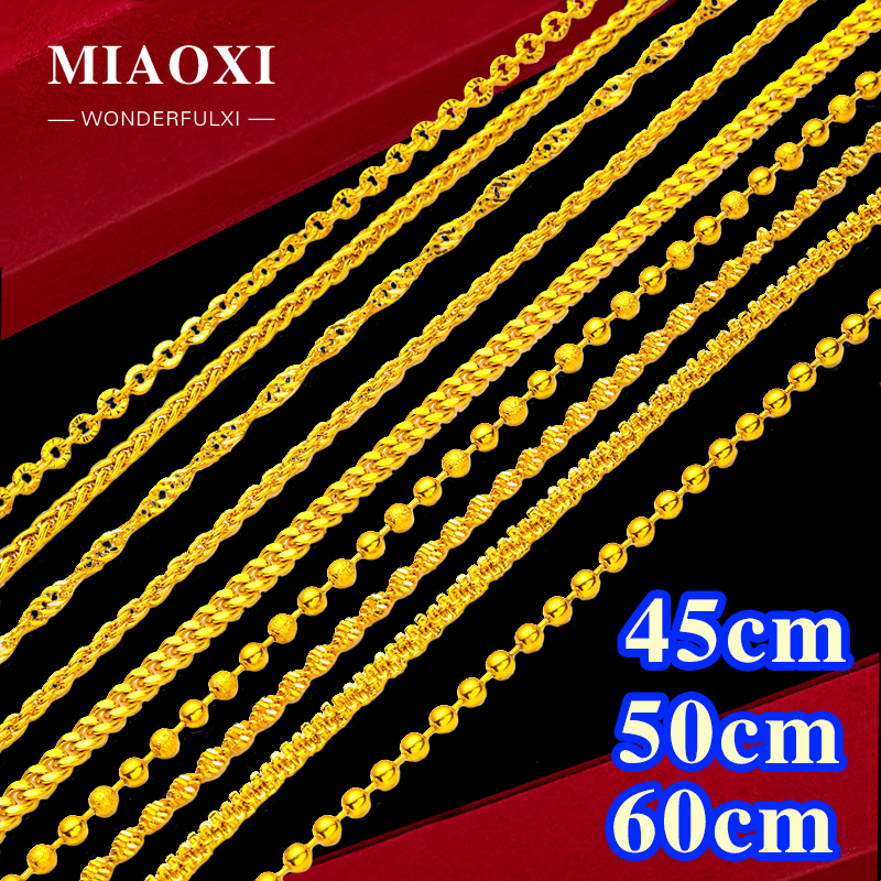 工厂直销越南沙金多规格项链批发