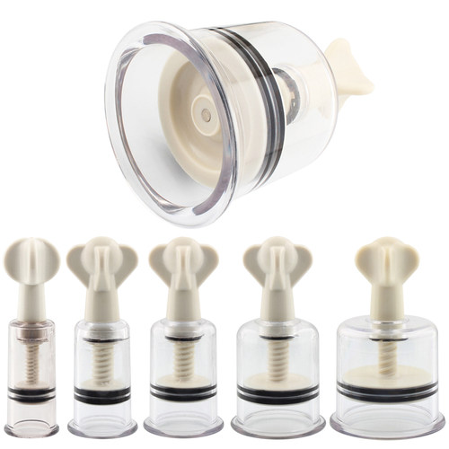 人体饰品乳吸透明环保乳饰手动旋转真空小型拔火罐带磁石一只价格