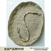 WAY MOON原创设计ins天然石手工极细简约手链贝壳精致复古手串