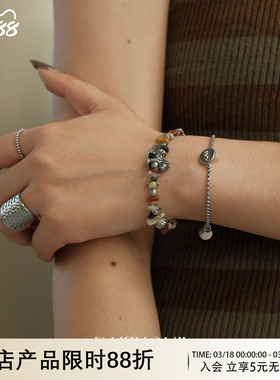 WAYOFMOON多巴胺文艺小众手链