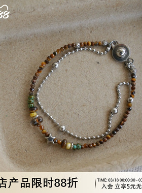 WAYOFMOON繁星拼接双层手链