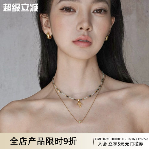 WAYOFMOON童趣小鲨鱼吊坠项链
