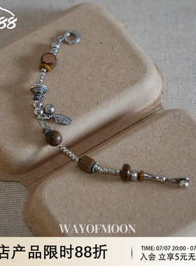 WAYOFMOON黛香木质珠子手链