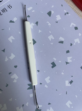 LK150编织机配件 双头钩针  带柄针