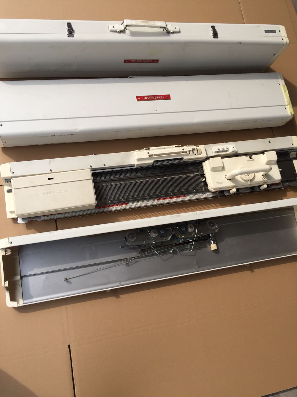 家用编织机毛衣机 中粗机 银笛机Sk280   SRP60N 空花机 嵌花机头