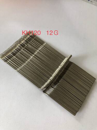 兄弟牌编织机 细针机针。KH120机针。 12针。 14针 超细针 50根装