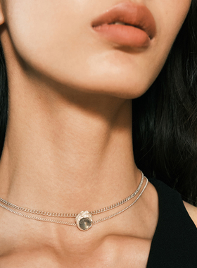 森制SHINSEI拉长手工纯银锁骨链