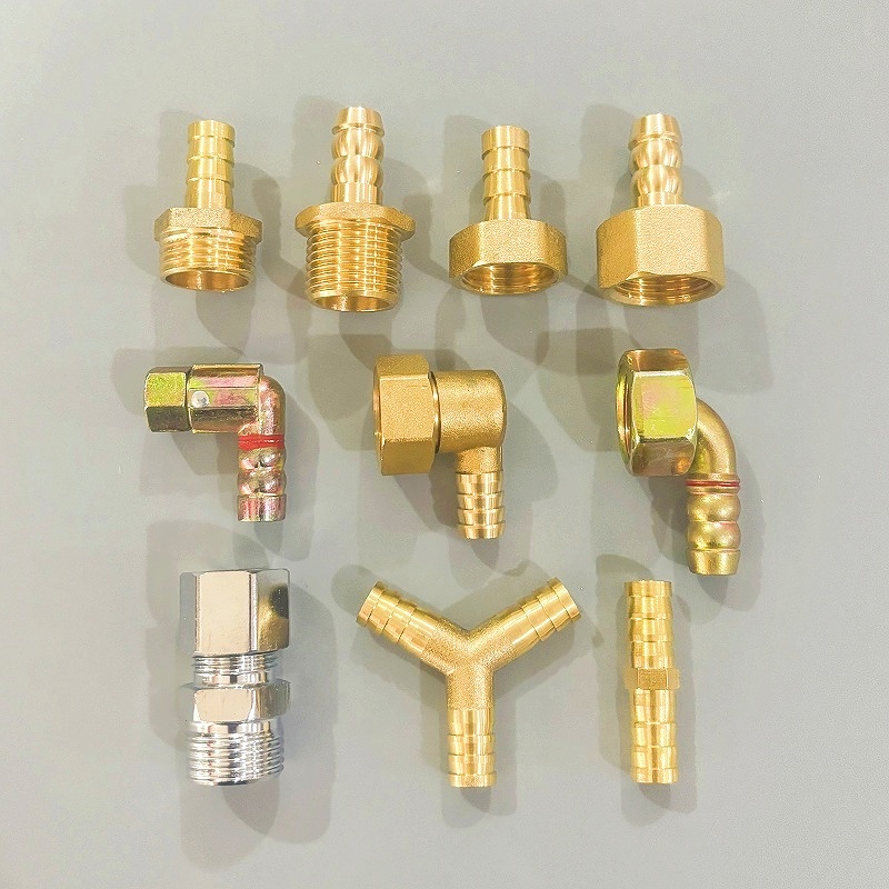 4分加厚热水器全铜进气管接头