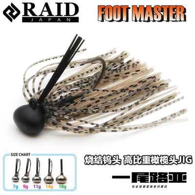 RAID钨钢橄榄头JIG高感度