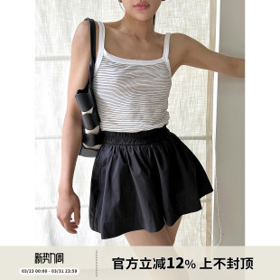 版 SOTHEA 时髦款 夏季 型吊带上衣韩国进口针织亲肤背心女 搭配刚需