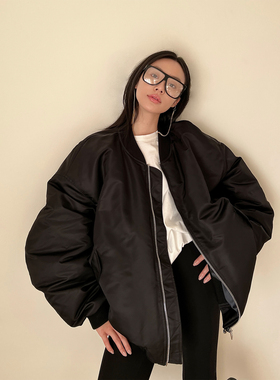 SOTHEA今年B入时髦款OVERSIZE飞行员款羽绒夹克 秋冬羽绒服外套女