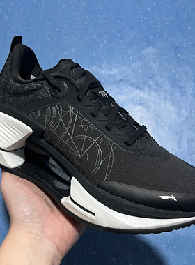 李宁绝影3男鞋2024秋季䨻轻弹科技双层尼龙板跑步鞋ARRU007