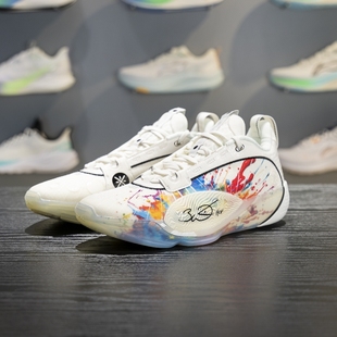 李宁韦德之道全城13ENCORE篮球鞋低帮减震轻便比赛运动鞋ABAV047