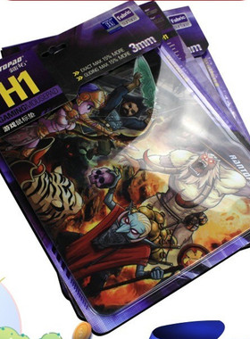 dota/星战电竞LOL游戏鼠标垫 Rantopad/镭拓动漫电脑桌垫锁边灵敏