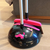 黑玫拼色卡通磁吸扫把簸箕组合家用套装 2025新款 笤帚U型扫地神器