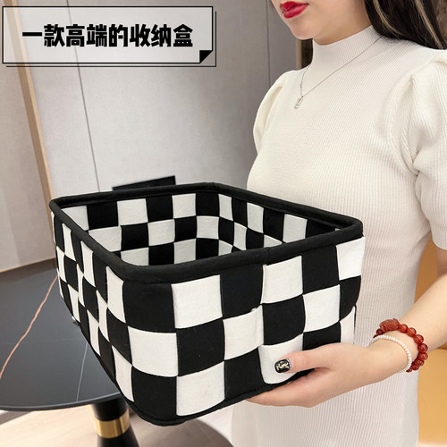 轻奢高端收纳盒轻便容量大