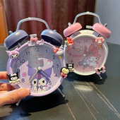 库洛米机械闹钟儿童女孩学生专用起床神器强力叫醒智能新款 时钟