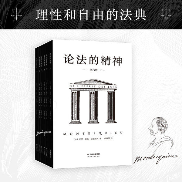 【正版包邮】论法的精神（全六册）9787222204256孟德斯鸠 著 张雁深 译属于什么档次？
